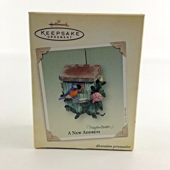 Hallmark Keepsake Christmas Ornament A New Address Marjolein Bastin New 2005